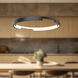 Anello Minor LED 24 inch Black Pendant Ceiling Light